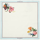 Maison Margiela White Silk Scarf