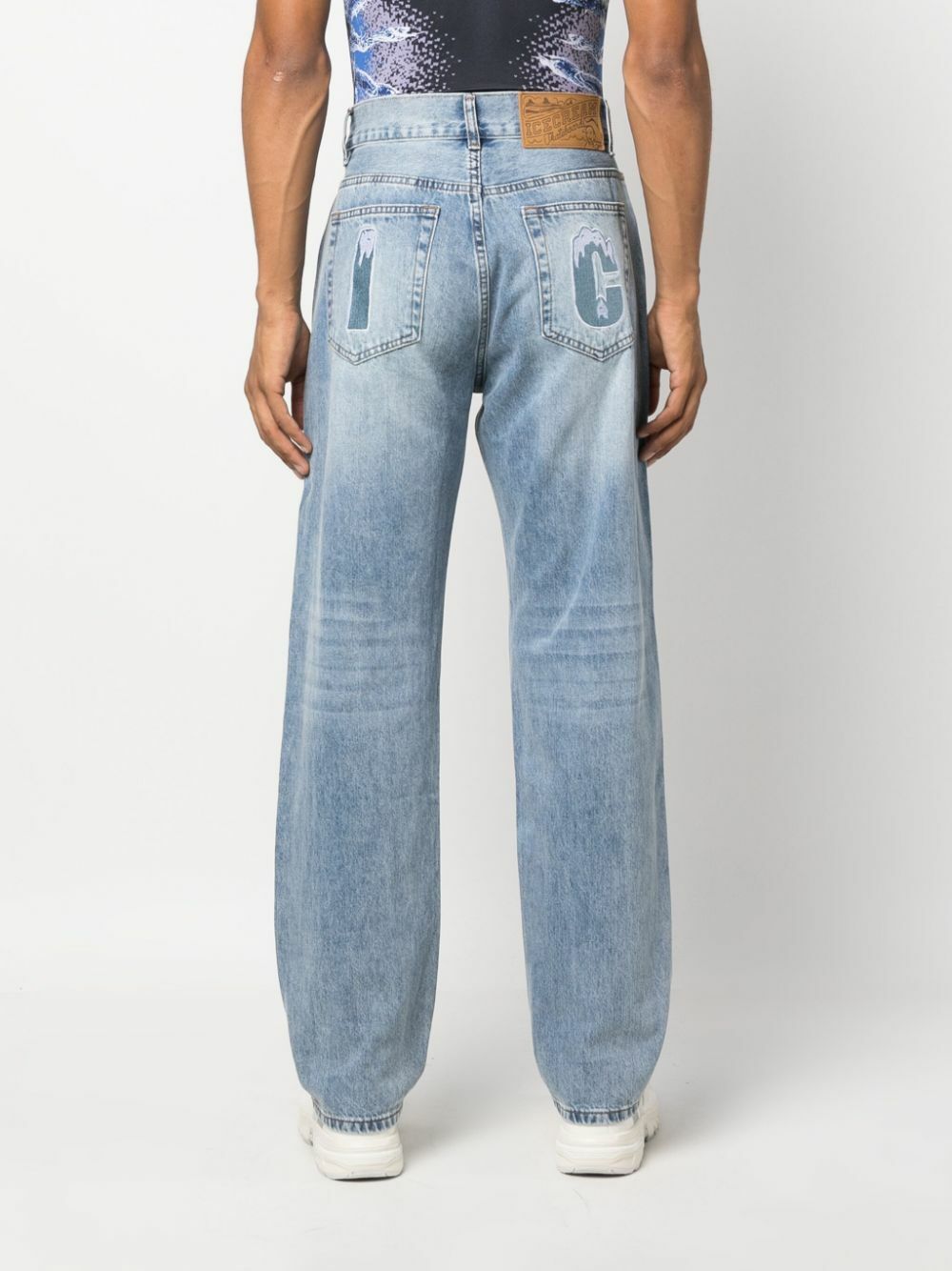 ICECREAM - Running Dog Denim Jeans ICECREAM