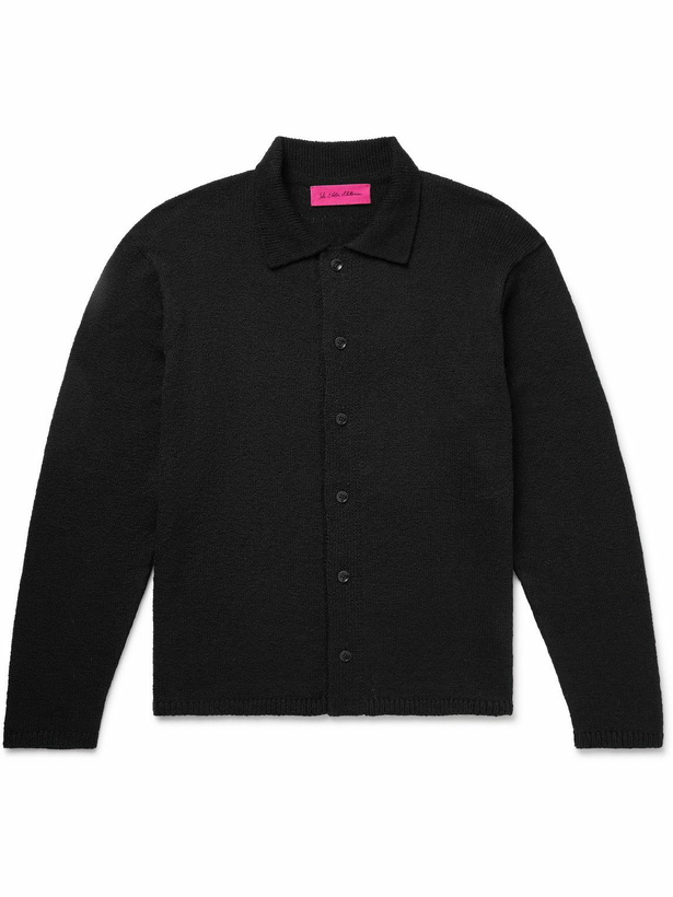 Photo: The Elder Statesman - Nora Lite Cotton Cardigan - Black