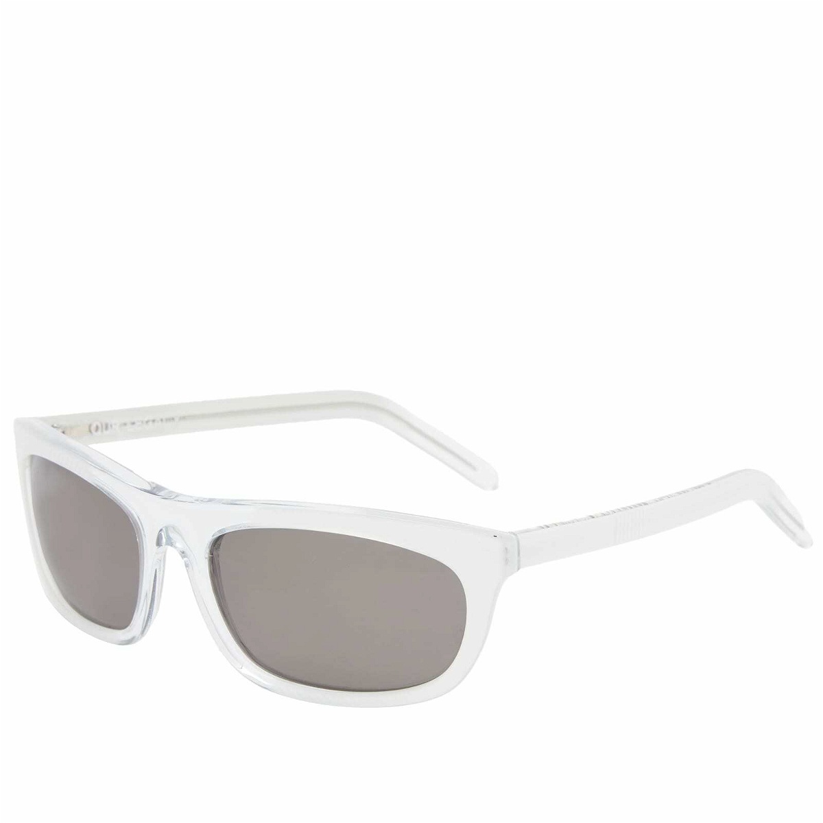 Photo: Our Legacy Men's Shelter Sunglasses in Clear