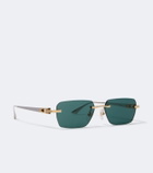 Cartier Eyewear Collection Signature C rectangular sunglasses