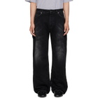 Balenciaga Black Relaxed Fit Jeans