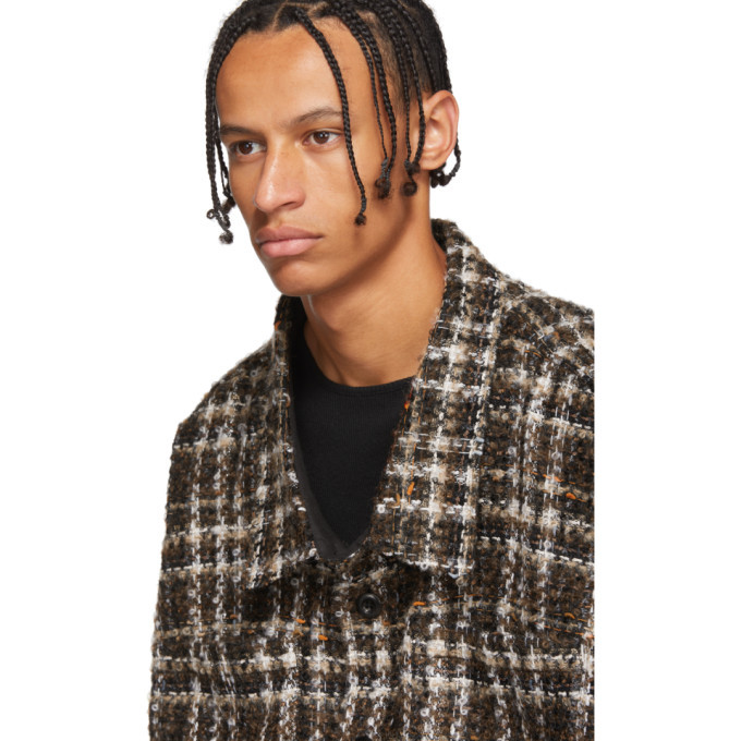 トップス FAITH CONNEXION TWEED OVERSIZE SHIRT Faith Connexion - Tweed Overshirt | HBX