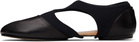 Maison Margiela Black Tabi Jazz Loafers