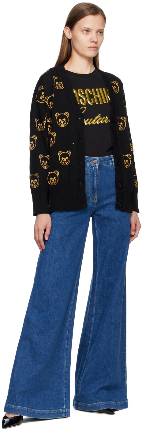 Moschino Black Wreath T-Shirt