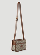 Interlocking G Mini Crossbody Bag in Brown