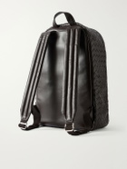 Bottega Veneta - Avenue Medium Intrecciato Leather Backpack - Brown