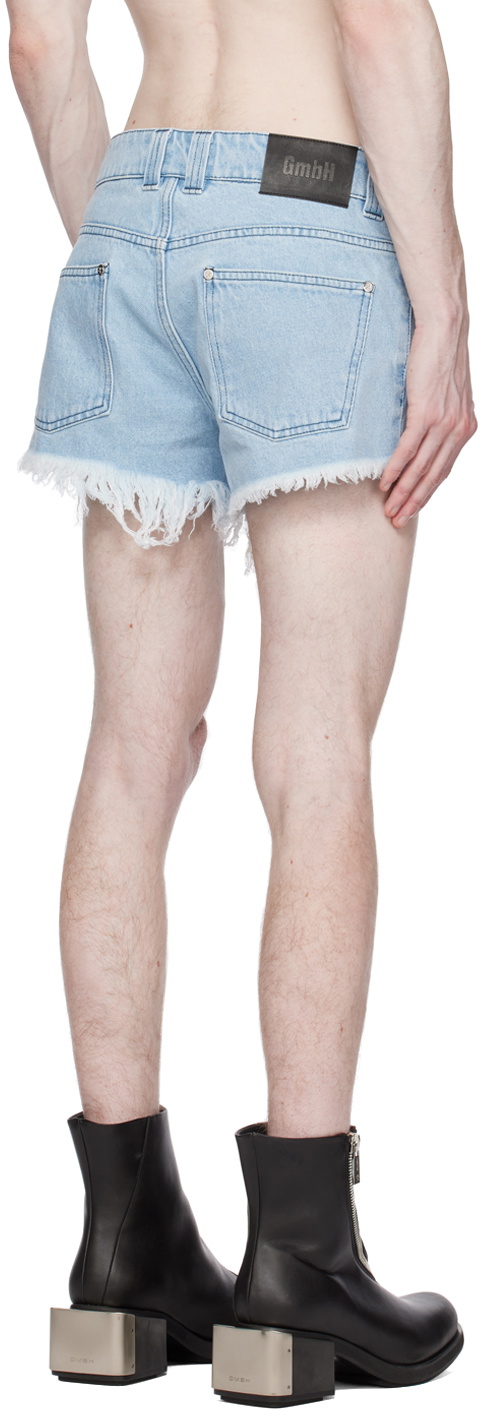 GmbH Blue Rim Denim Shorts