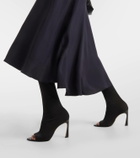 Victoria Beckham Peep Toe over-the-knee boots