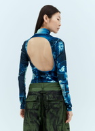 Jean Paul Gaultier Pigalle Velvet Bodysuit