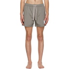 Thom Browne Grey Drawcord Swim Shorts