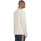 Y-3 Off-White Stacked Logo Long Sleeve T-Shirt