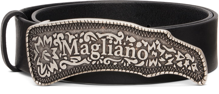 Photo: Magliano Black Melted Cowboy Belt