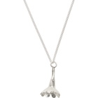 Georgia Kemball Silver Flower Pendant Necklace