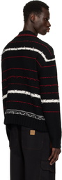Andersson Bell Black Stripe Polo