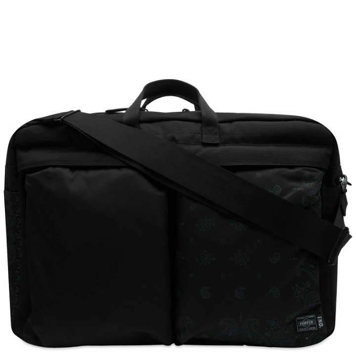 Photo: Porter-Yoshida & Co. END. x Porter-Yoshida & Co 2-Way Duffle Bag in Black 