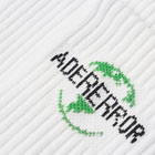 ADER error Earth Graphic Jacquard Sock