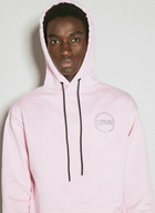 Boiler Room Hooded Sweatshirt With Diamante Logo Motifs