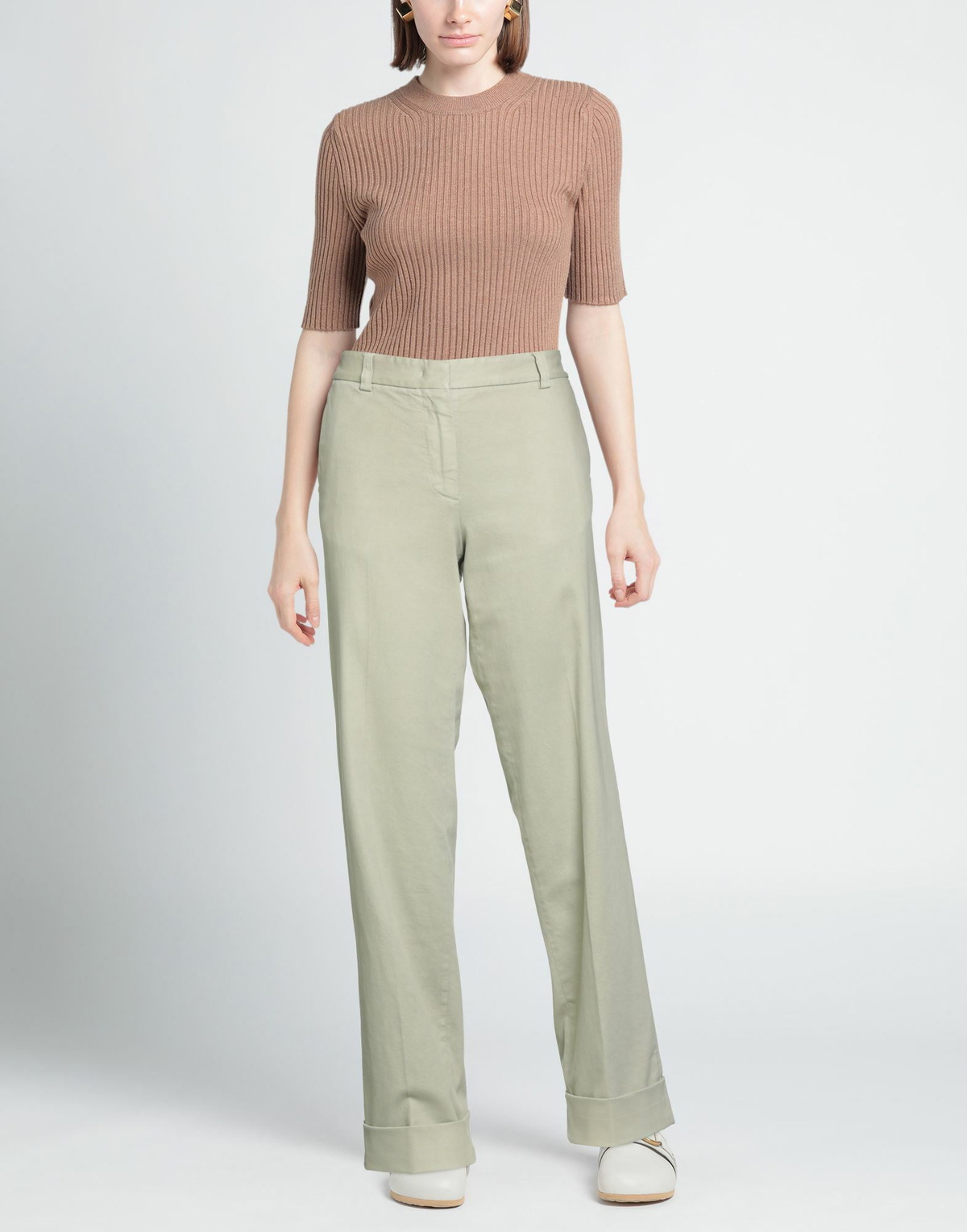 Cellar Door Womens Pants in Sage green