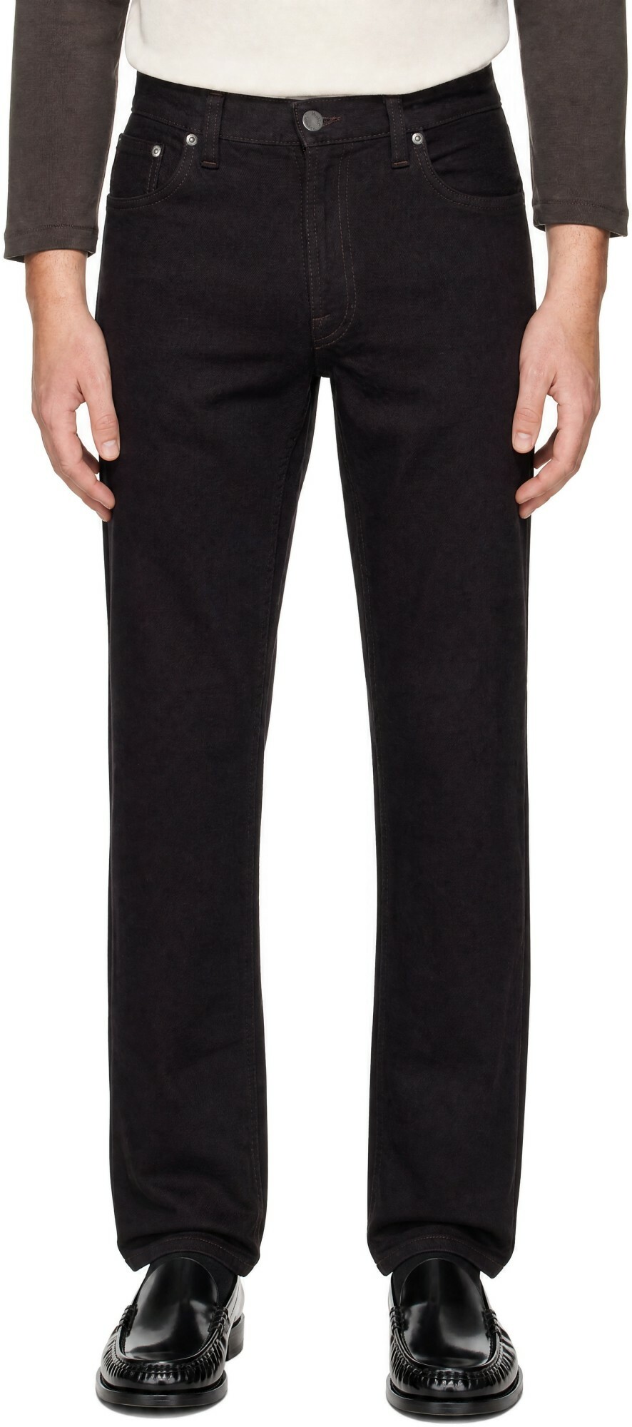 Nudie Jeans Brown Gritty Jackson Jeans