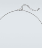 Mateo Sterling silver pendant necklace with pearl