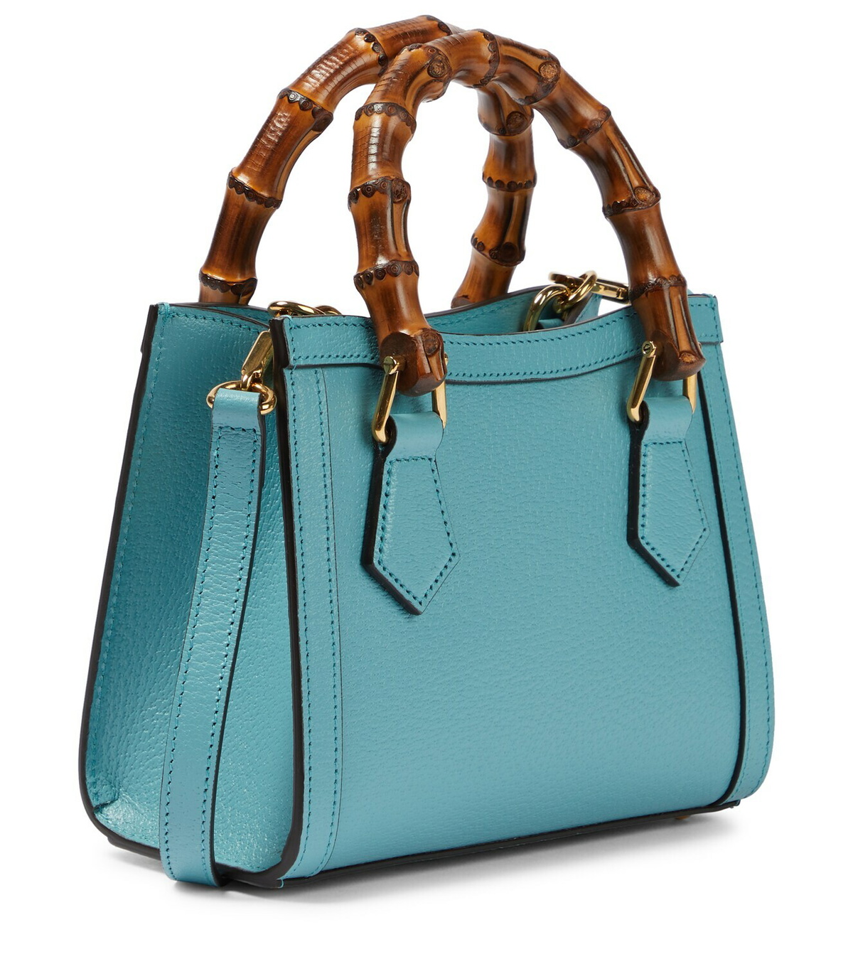 Gucci - Diana Mini leather tote bag