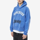 Homework Men's Carried Away Hoody in Baja Blue