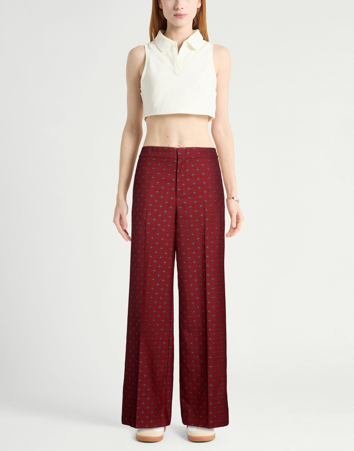 Etro Womens Pants Brick