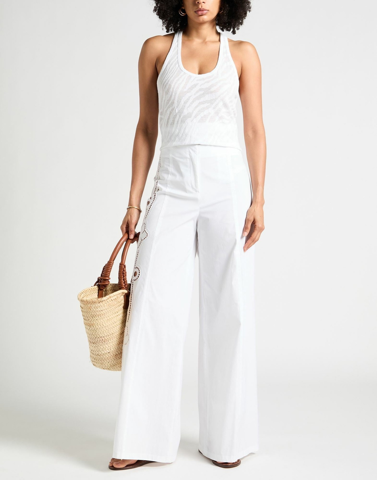 Crossley Womens Tank top in White