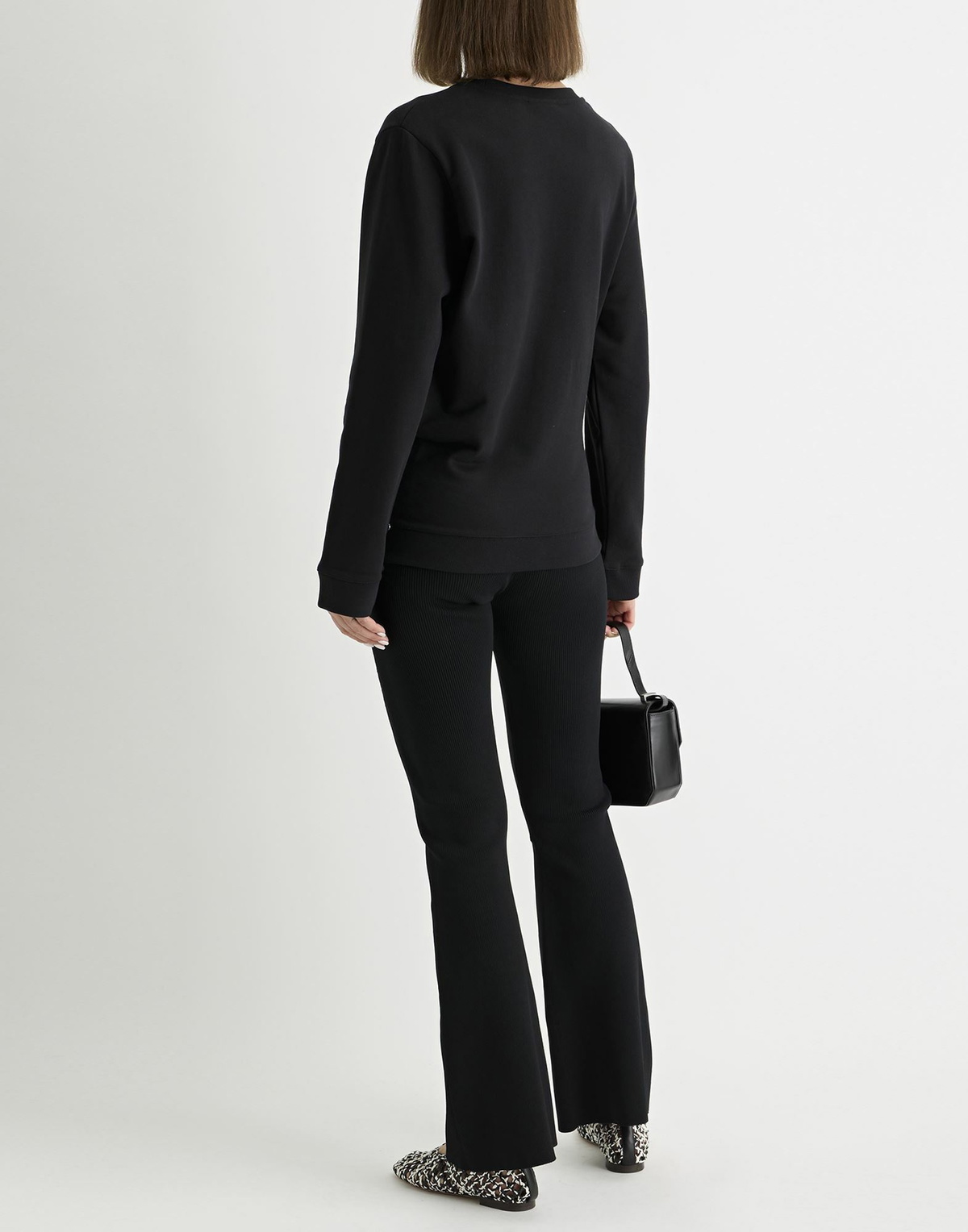 Courrèges Womens Sweatshirt in Black