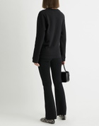 Courrèges Womens Sweatshirt in Black