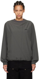 Dime Gray Tech Sweater