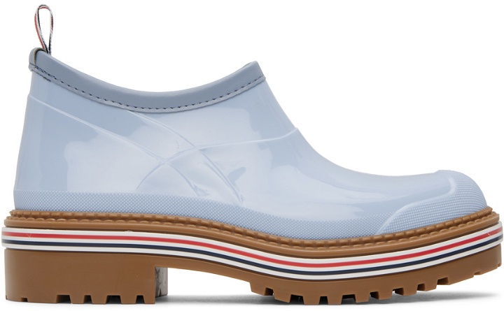 Photo: Thom Browne Blue Garden Chelsea Boots