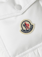 Moncler - Vezere Logo-Appliquéd Quilted Nylon Hooded Down Jacket - White