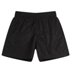 BODE Men's Nylon Track Shorts in Black