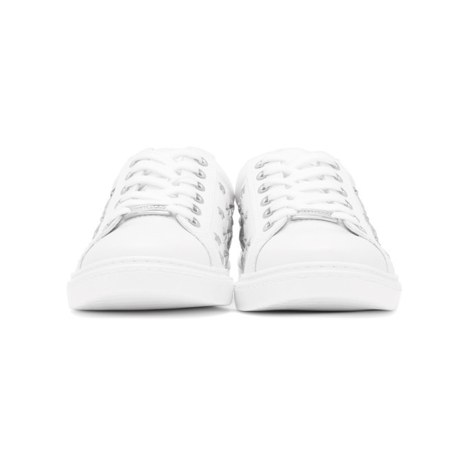 JIMMY CHOO★Cash JC Sneaker Jimmy Choo CASH JC Sneakers Low Cut Leather Logo 36 23cm