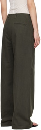 OUR LEGACY Brown Bridge Chino Trousers