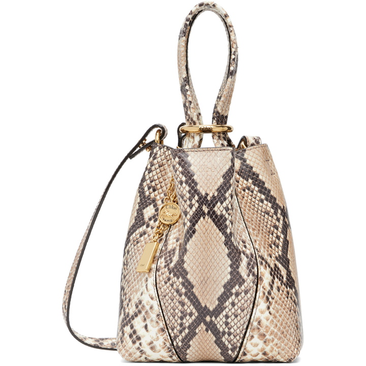 Photo: Chloé Beige Small 'Chloé Spin' Tote