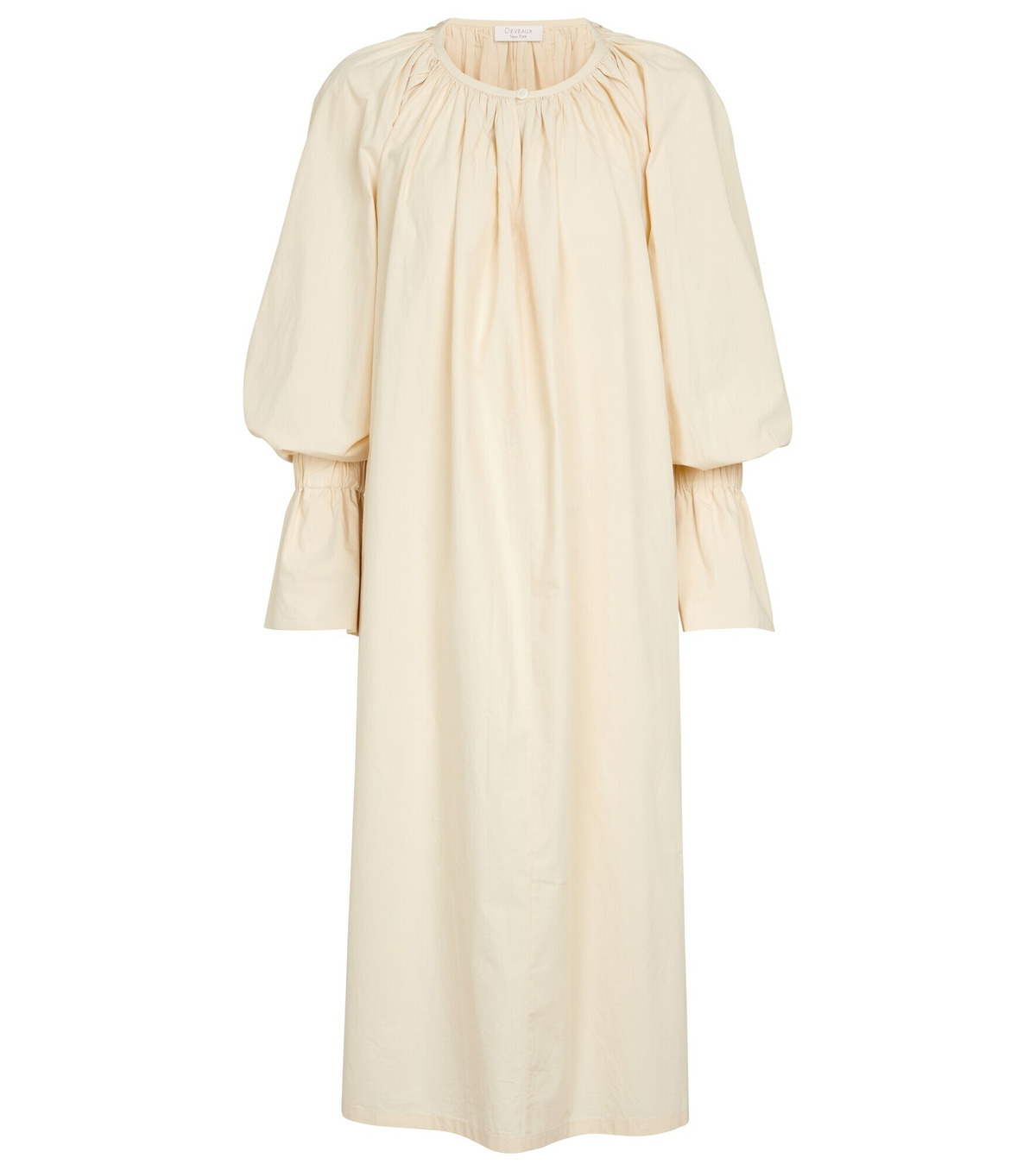 Deveaux New York - Aurora oversized cotton midi dress