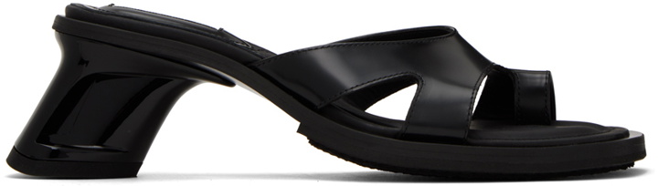 Photo: EYTYS Black Ava Heeled Sandals