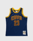 Mitchell & Ness Nba Blue Alternate Jersey Cavaliers 2015 Lebron James #23 Blue Jerseys