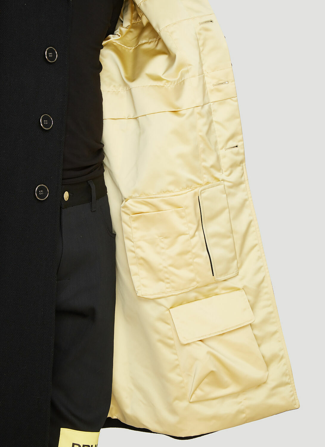Raf Simons Satin Lined Classic Coat