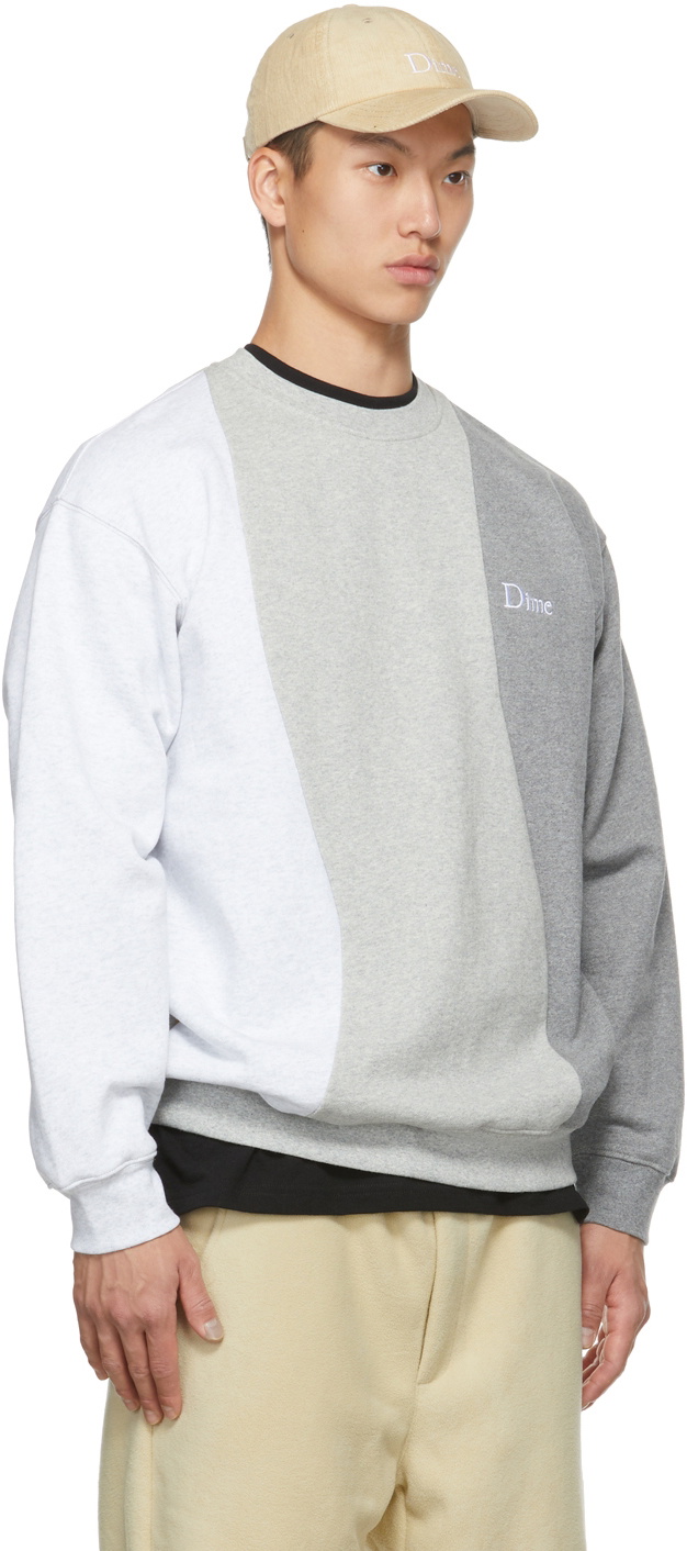 Dime Wavy 3-Tone Sweatshirt Dime