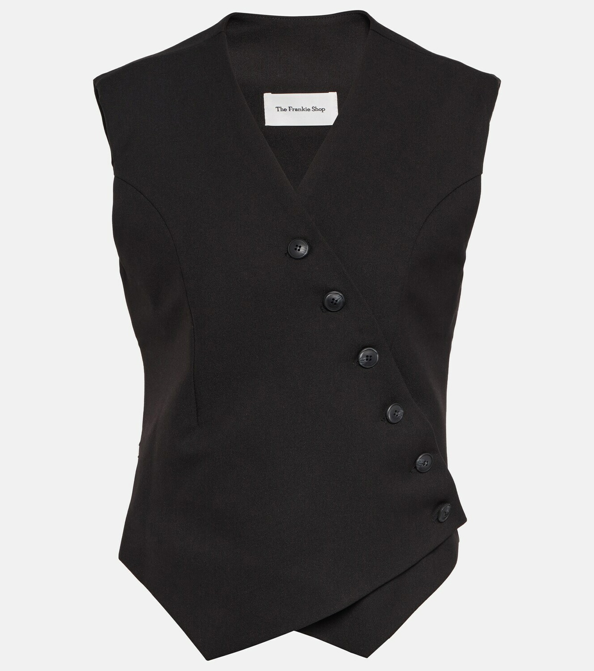 The Frankie Shop - Maesa asymmetric vest The Frankie Shop