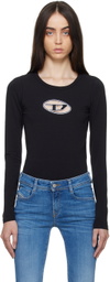 Diesel Black Angie Long Sleeve T-Shirt