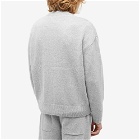 MKI Men's Mohair Blend Knit Cardigan in Grey
