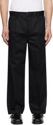 WACKO MARIA Black Dickies Edition Pleated Trousers