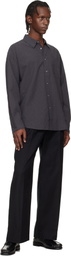 HOPE Gray Wide-Fit Shirt