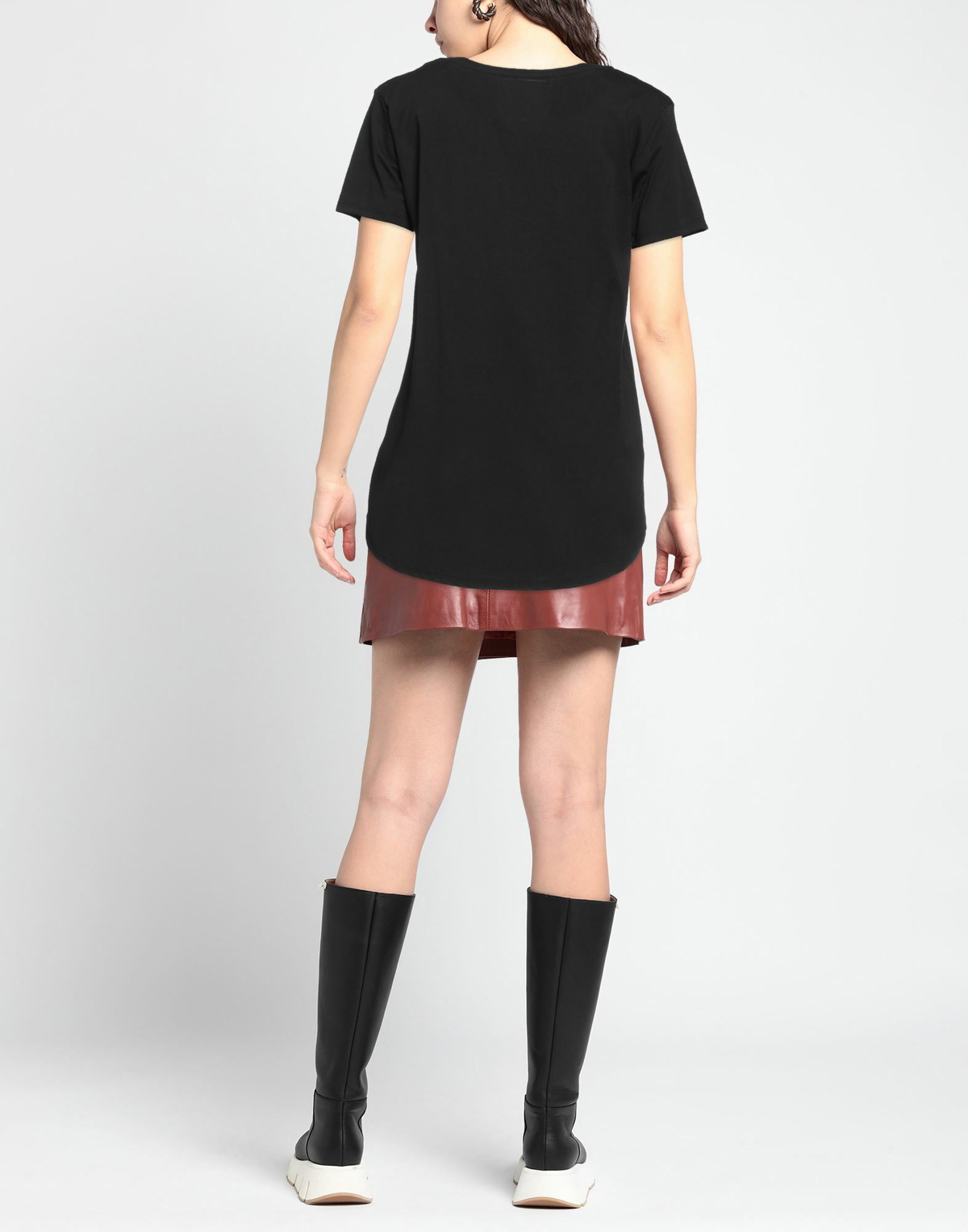 Shoe Womens T-shirt in Black