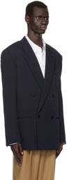 The Row Navy Donnes Blazer